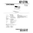 SONY ICFC770L Service Manual cover photo