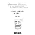 CASIO KL750 Service Manual cover photo