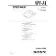 SONY VPF Service Manual cover photo