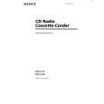SONY CFD-V15 Owner's Manual cover photo