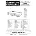 HITACHI DA600 Service Manual cover photo