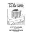 HITACHI CP2146TA Owner's Manual cover photo