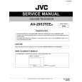 JVC AV2953TEE/B Service Manual cover photo