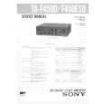 SONY TAF450D/ESD Service Manual cover photo