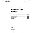 SONY CDP-C260Z Owner's Manual cover photo