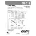 SONY SEQ310 Service Manual cover photo