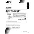 JVC KD-G153E Owner's Manual cover photo