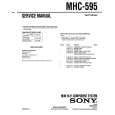 SONY MHC-595 Service Manual cover photo