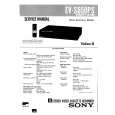 SONY EVS650PS Service Manual cover photo