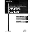 AIWA CSDEX150 Owner's Manual cover photo