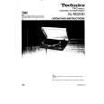 TECHNICS SL-BD20D Owner's Manual cover photo