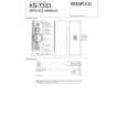 KENWOOD KST333 Service Manual cover photo