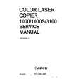 CANON CLC1000 Service Manual cover photo