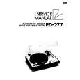 LUXMAN PD277 Service Manual cover photo