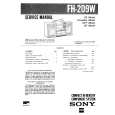 SONY FH209W Service Manual cover photo