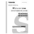 TOSHIBA SDK741SC Service Manual cover photo