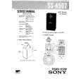 SONY SSA502 Service Manual cover photo