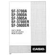 CASIO SF3900 Owner's Manual cover photo