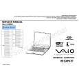 SONY VGNFS23B Service Manual cover photo