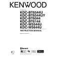 KENWOOD KDC-W5544U Owner's Manual cover photo