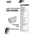 JVC GR-AX680EK Owner's Manual cover photo