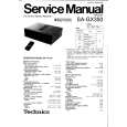 TECHNICS SA-GX350 Service Manual cover photo