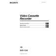 SONY SVO1330 Owner's Manual cover photo