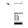 NAKAMICHI TA3 Service Manual cover photo