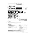 PIONEER DEH53UC Service Manual cover photo