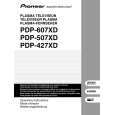 PIONEER PDP-427XD Owner's Manual cover photo