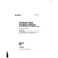 SONY D-M805 Owner's Manual cover photo