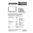 MITSUBISHI CT28BW2C/D/DF Service Manual cover photo
