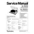 TECHNICS SLB202/K Service Manual cover photo