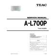 TEAC A-L700P Service Manual cover photo