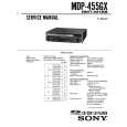 SONY MDP-455GX Service Manual cover photo