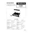SANYO G3001 Service Manual cover photo