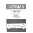 LUXMAN A-311 Owner's Manual cover photo