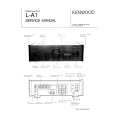 KENWOOD LA1 Service Manual cover photo