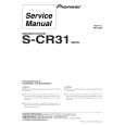 PIONEER S-CR31/XDCN Service Manual cover photo