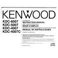 KENWOOD KDC5007 Owner's Manual cover photo