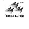 SONY STRD300SS Owner's Manual cover photo