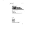 SONY D-F400 Owner's Manual cover photo