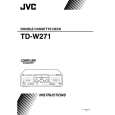 JVC TD-W271AC Owner's Manual cover photo