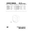 SONY KVG21F2 Service Manual cover photo