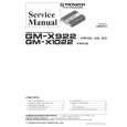 PIONEER GMX922 Service Manual cover photo