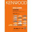KENWOOD DVZ-2300I Owner's Manual cover photo
