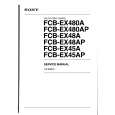 SONY FCBEX45A Service Manual cover photo