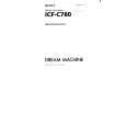 SONY ICF-C780 Owner's Manual cover photo