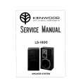 KENWOOD LS-1600 Service Manual cover photo