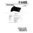 SONY ITA4000 Service Manual cover photo